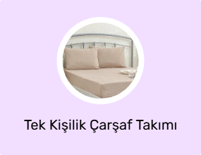 Tek Kişilik Çarşaf Takımı