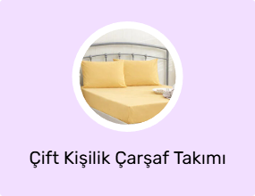 Çift Kişilik Çarşaf Takımı