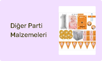 Diğer Parti Malzemeleri