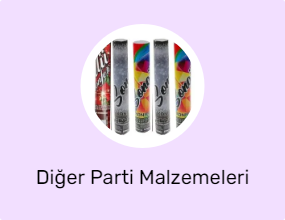 Diğer Parti Malzemeleri