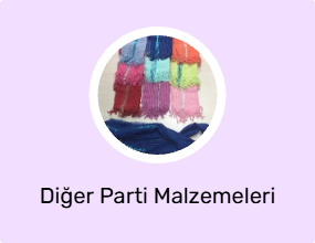 Diğer Parti Malzemeleri