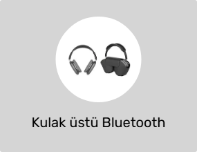 Kulak üstü Bluetooth kulaklık