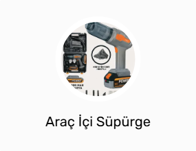 Araç İçi Süpürge