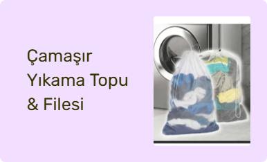 Çamaşır Yıkama Topu & Filesi
