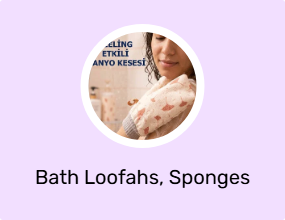 Bath Loofahs, Sponges & Poufs