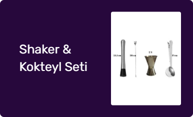 Shaker & Kokteyl Seti