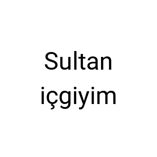 Sultan içgiyim