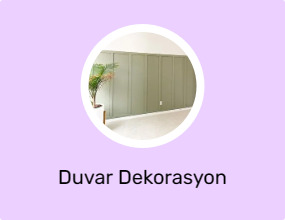 Duvar Dekorasyon Ürünleri