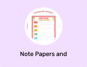 Note Papers and Notepads
