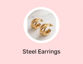 Steel Earrings