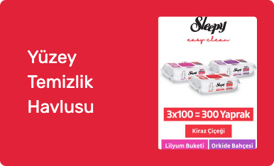 Yüzey Temizlik Havlusu