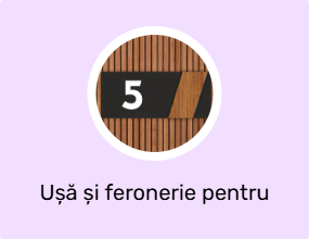 Ușă și feronerie pentru ușă