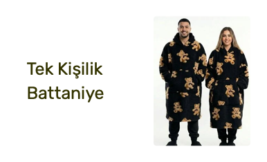 Tek Kişilik Battaniye