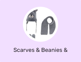 Scarves & Beanies & Gloves Set