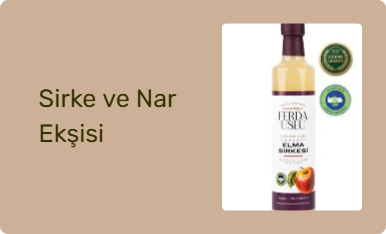 Sirke ve Nar Ekşisi