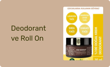 Deodorant ve Roll On