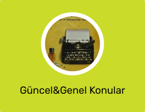 Güncel&Genel Konular