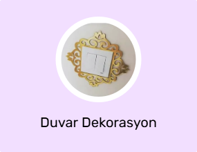 Duvar Dekorasyon Ürünü