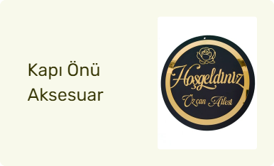 Kapı Önü Aksesuar
