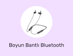 Boyun Bantlı Bluetooth kulaklık