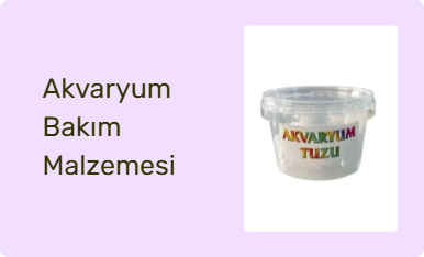 Akvaryum Bakım Malzemesi