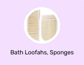 Bath Loofahs, Sponges & Poufs