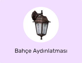Bahçe Aydınlatması