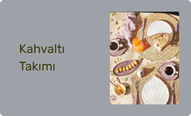 Kahvaltı Takımı