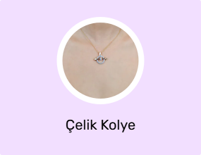 Çelik Kolye