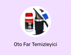Oto Far Temizleyici