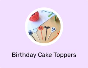Birthday Cake Toppers