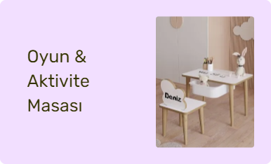 Oyun & Aktivite Masası