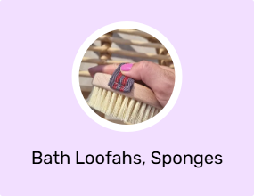 Bath Loofahs, Sponges & Poufs