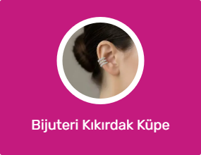 Bijuteri Kıkırdak Küpe