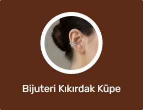 Bijuteri Kıkırdak Küpe