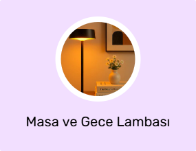 Masa ve Gece Lambası