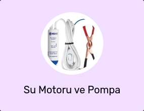 Su Motoru ve Pompa