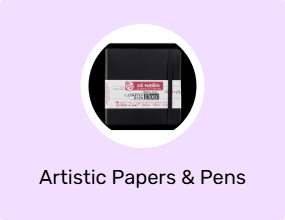 Artistic Papers & Pens