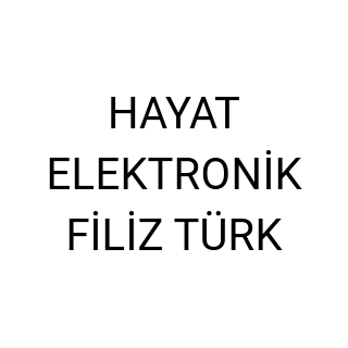 HAYAT ELEKTRONİK FİLİZ TÜRK logo