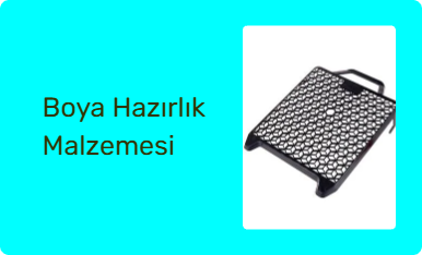 Boya Hazırlık Malzemesi