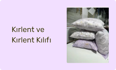 Kırlent ve Kırlent Kılıfı