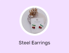 Steel Earrings