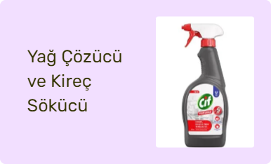 Yağ Çözücü ve Kireç Sökücü