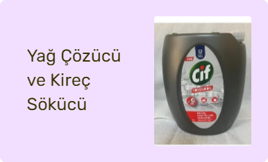Yağ Çözücü ve Kireç Sökücü