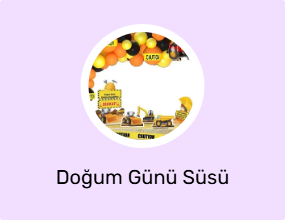 Doğum Günü Süsü