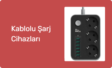 Kablolu Şarj Cihazları