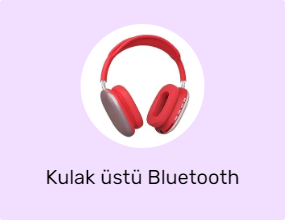 Kulak üstü Bluetooth kulaklık