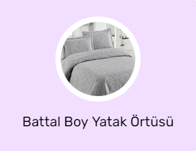 Battal Boy Yatak Örtüsü