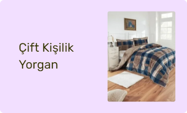 Çift Kişilik Yorgan