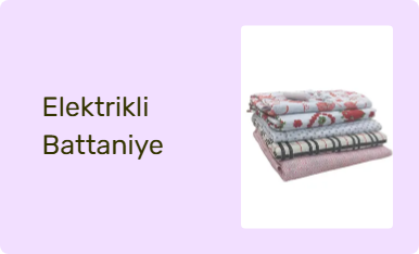 Elektrikli Battaniye
